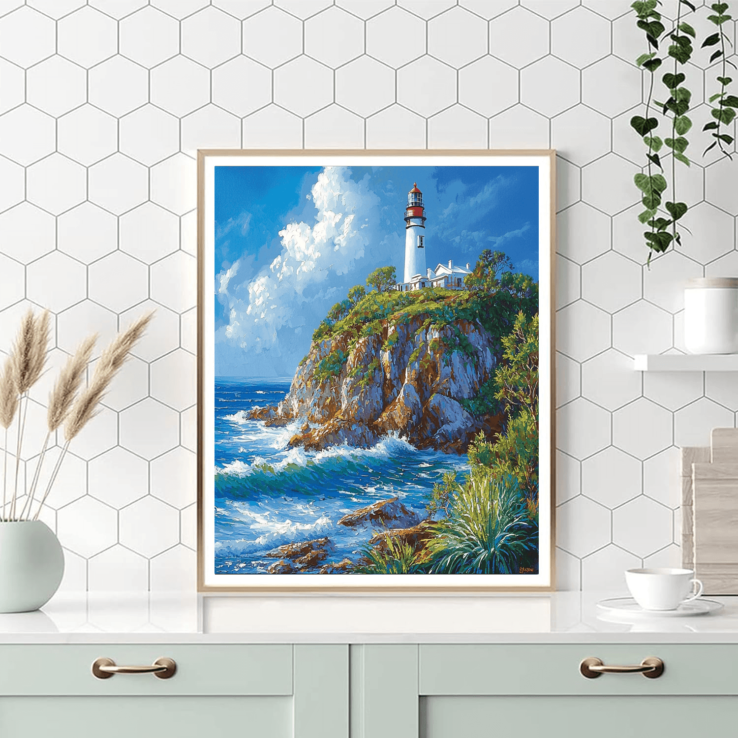 Cape Byron Lighthouse - Australia Numbered Painting Kits