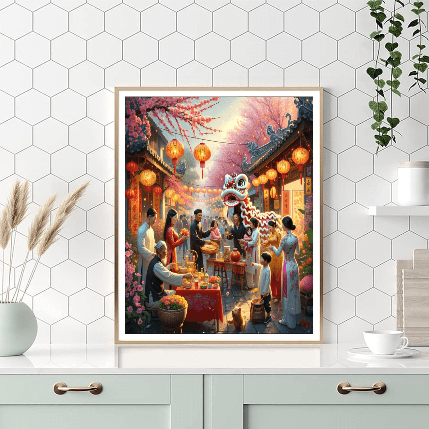 Lunar New Year - Vietnam Number Painting