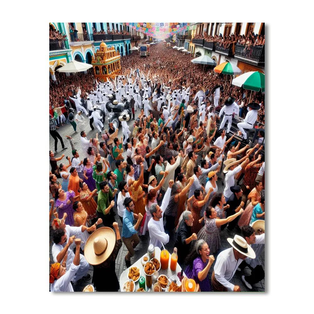 Día De La Candelaria Paint By Numbers Kits