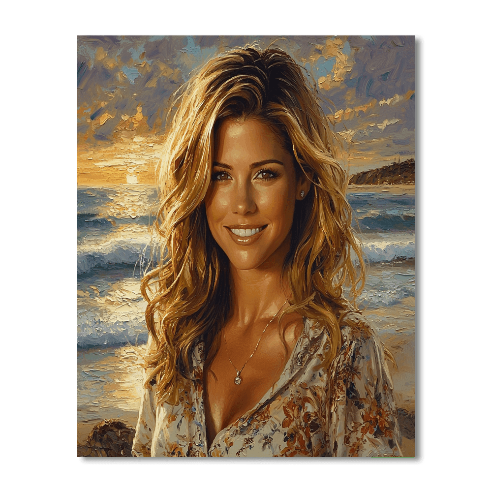 Jennifer Aniston: The Timeless Charm Of A Hollywood Darling Numbered Painting Kits