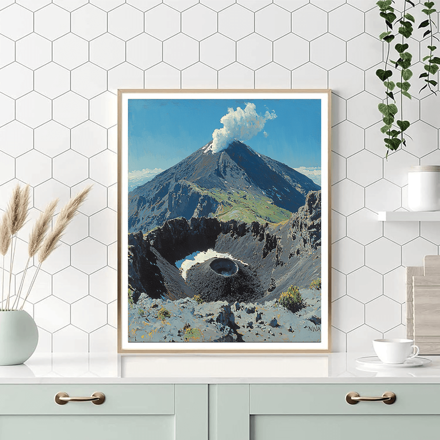Mount Etna - Italy Numbered Painting Kits