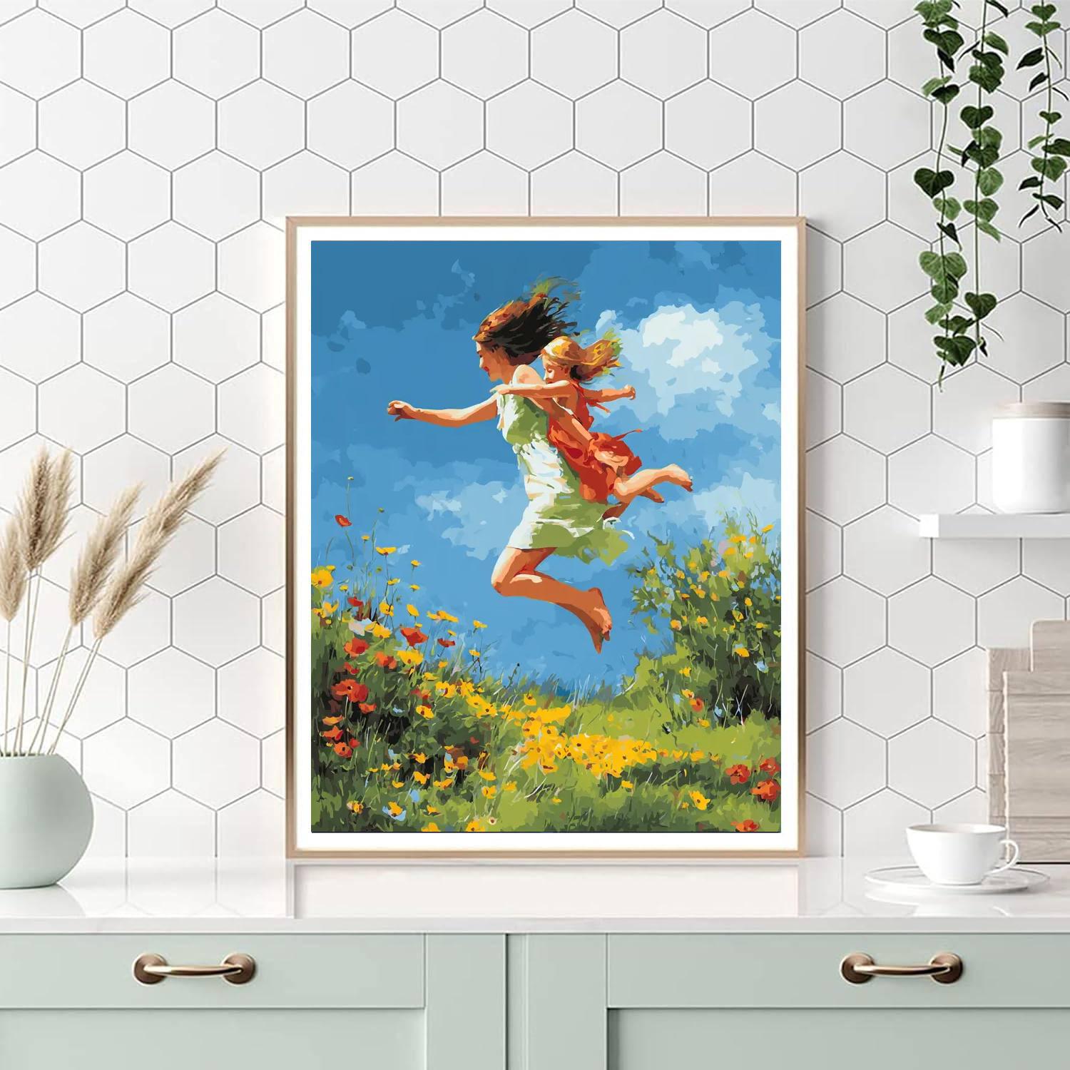 The Dance Of Life Number Painting