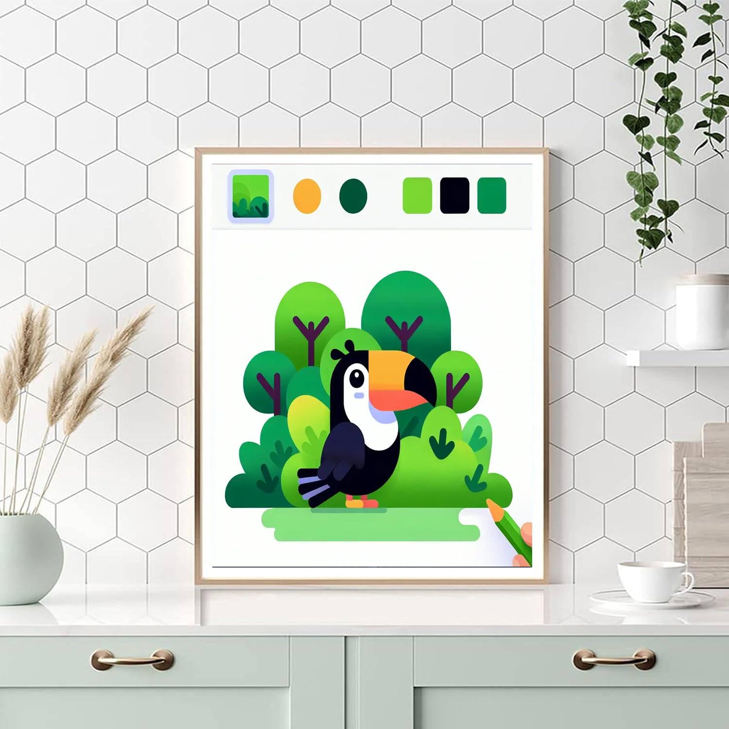 Mystic Rainforest Paint By Number