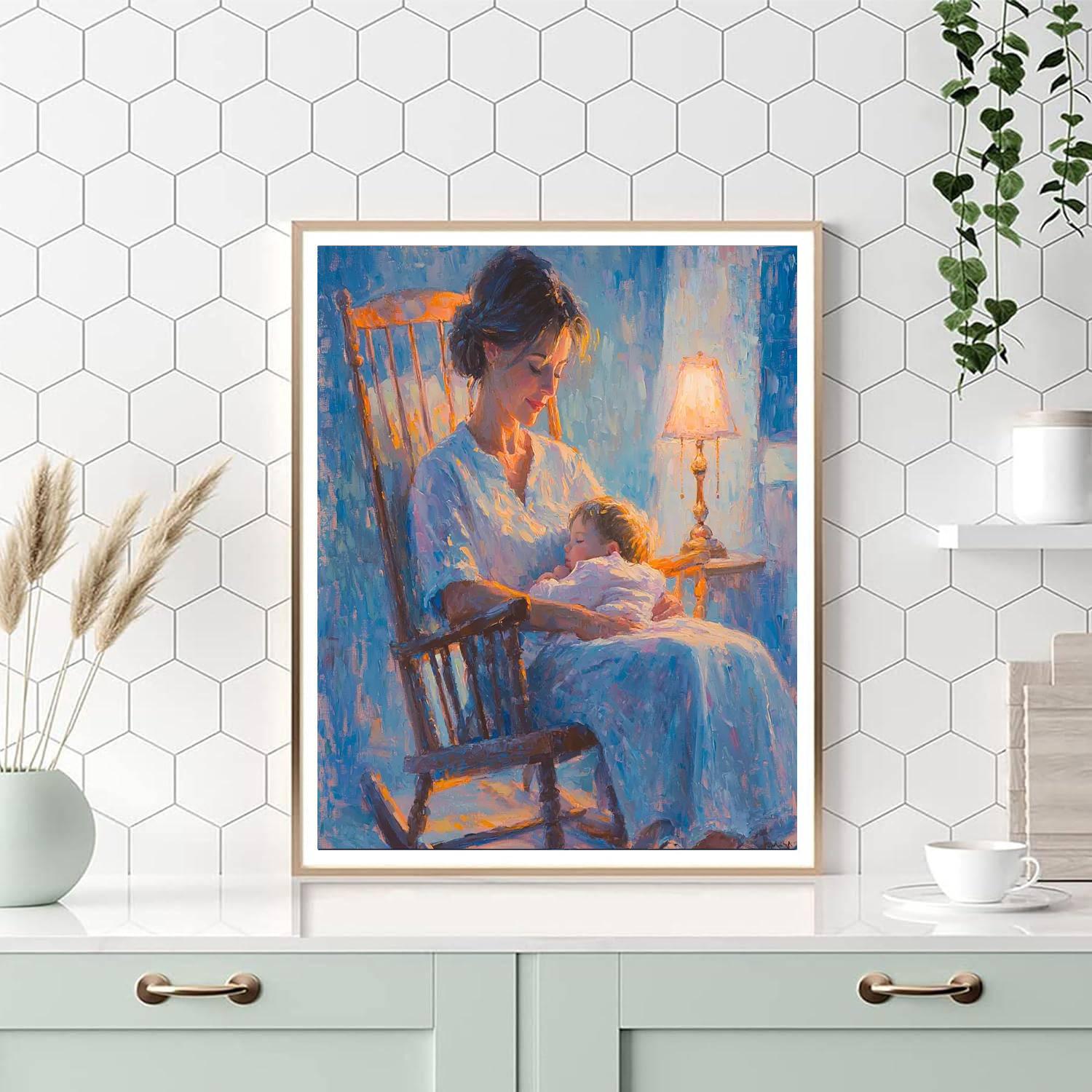 Cherished Lullabies DIY Paint By Numbers