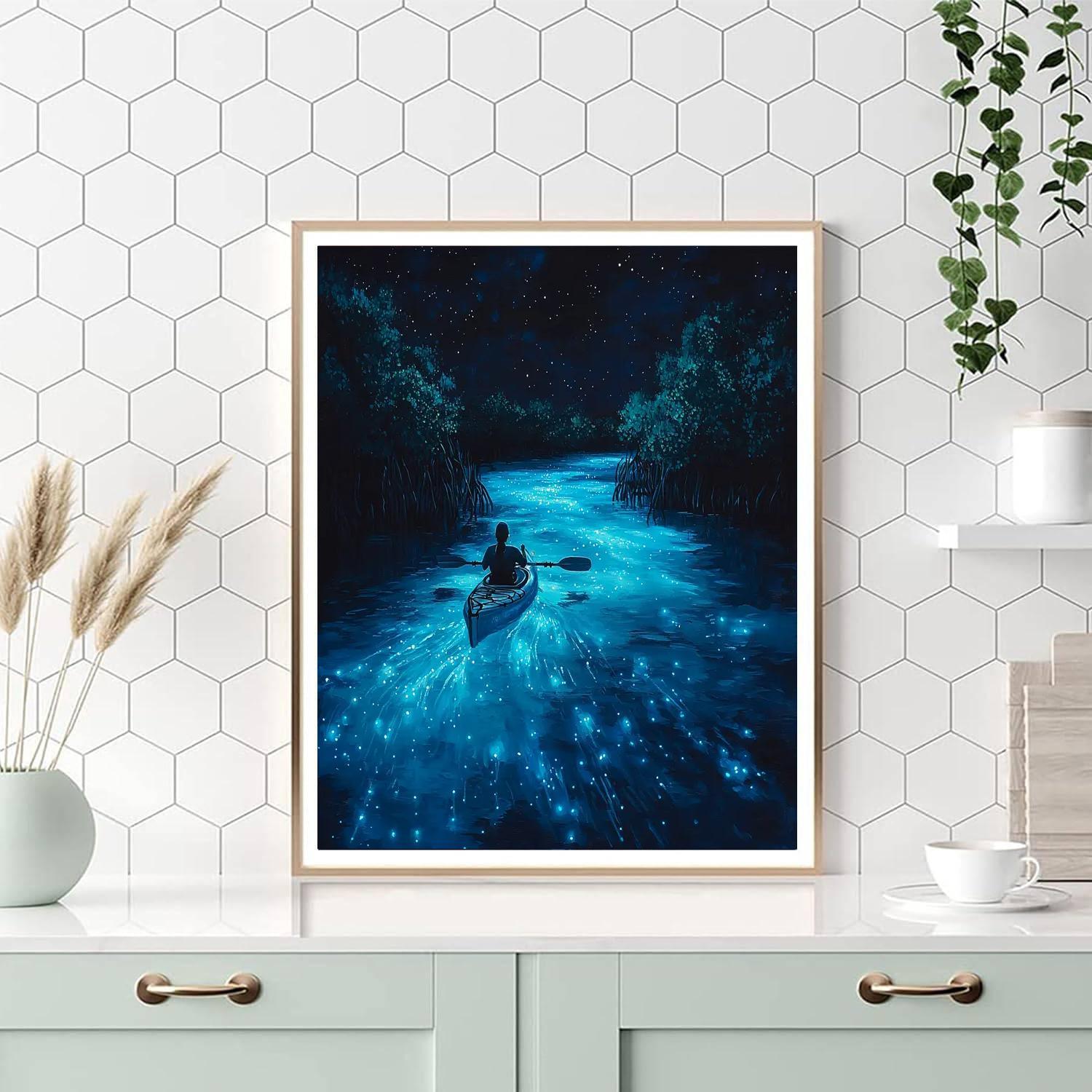 Bioluminescent Bay - Puerto Rico Paint By Number