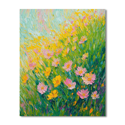 Claude Monet Inspired Summer Breeze  Painting By Numbers Kit