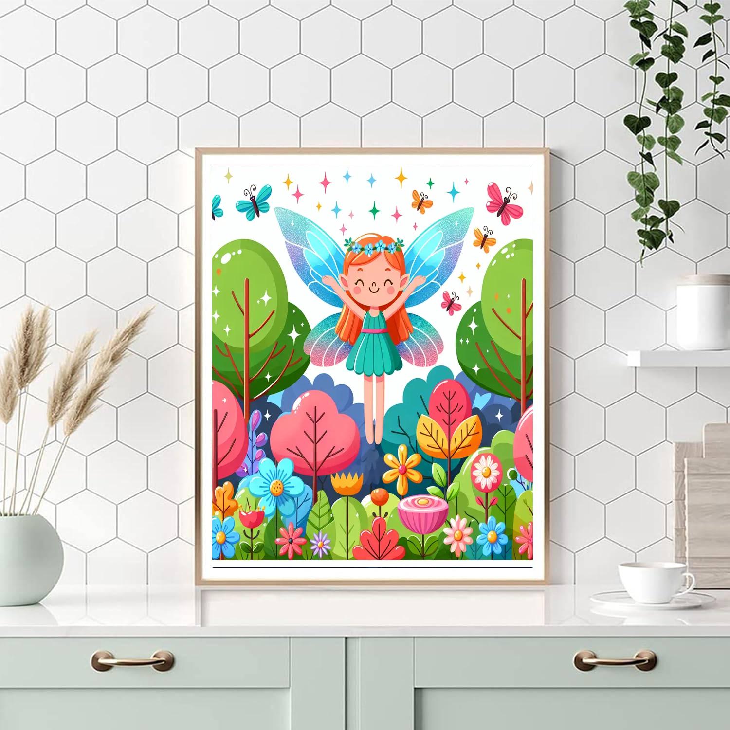 Fairy Forest Exploration Painting Number Kit