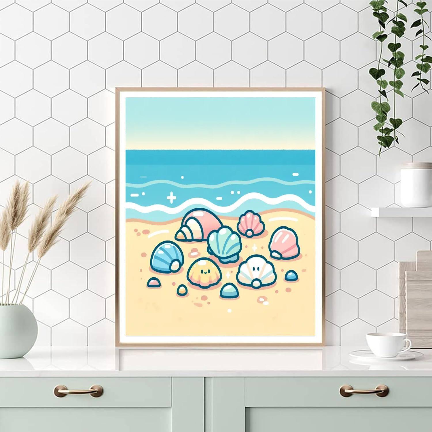 Seashell Serenade Paint By Color