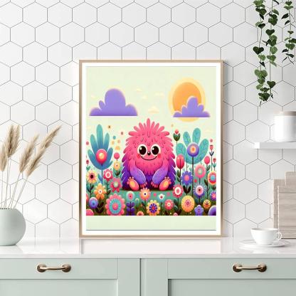 Jolly Monster Paint By Numbers Kits