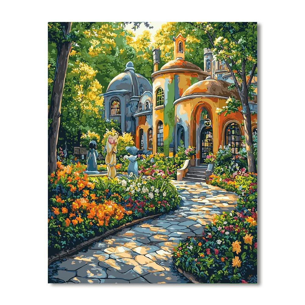 The Ghibli Museum Paint By Color