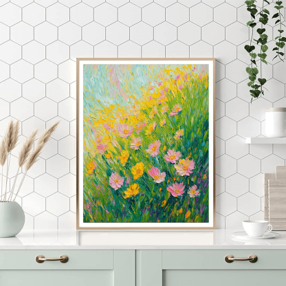 Claude Monet Inspired Summer Breeze  Painting By Numbers Kit
