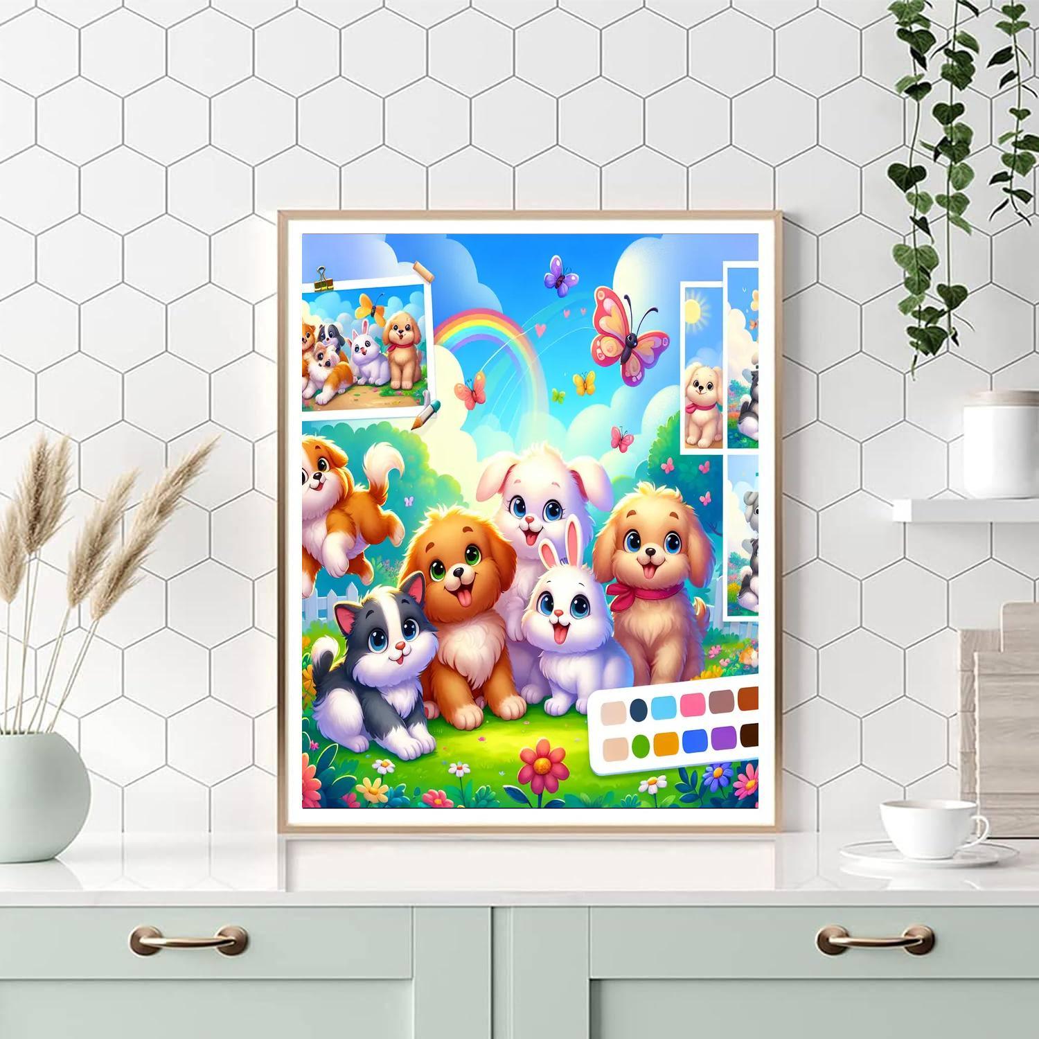 Cuddly Creature Creations Numbered Painting Kits