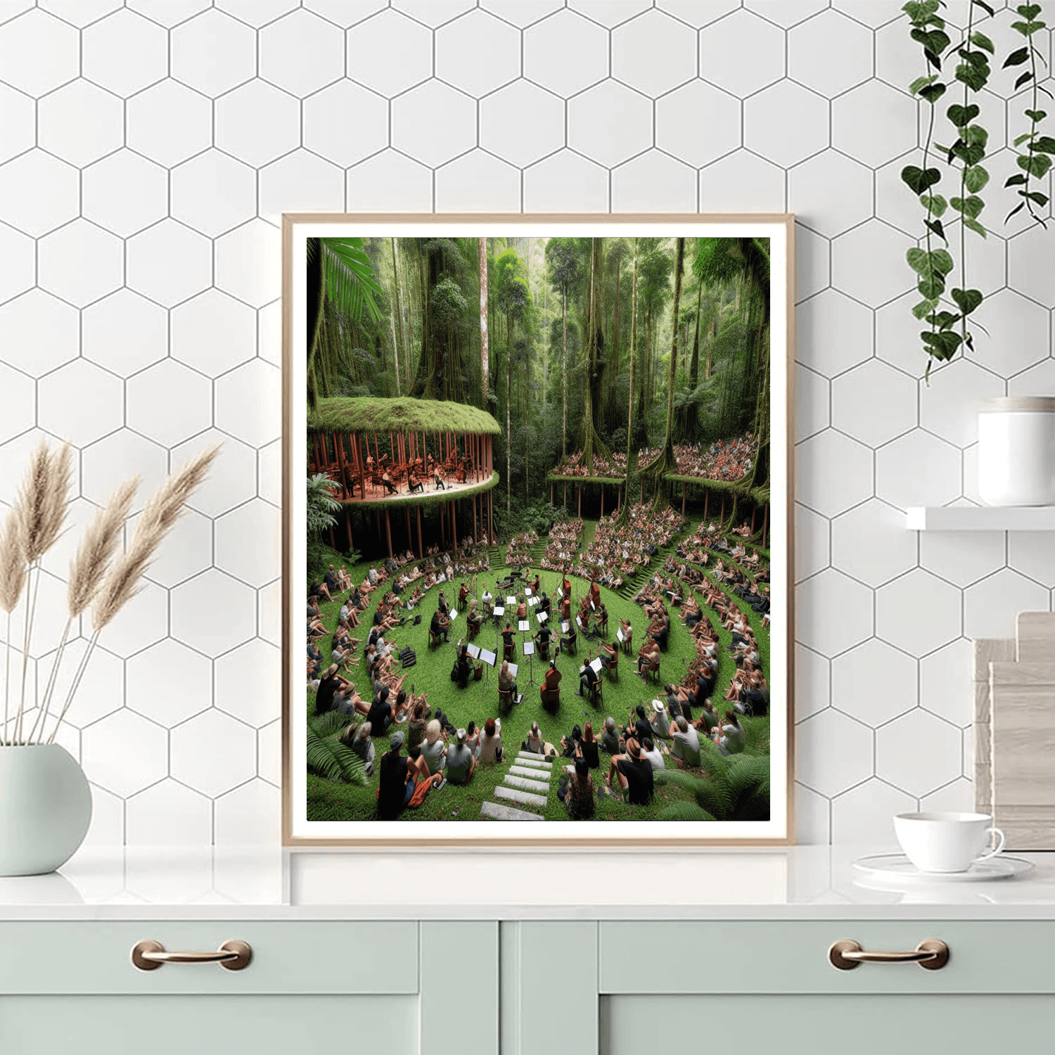 Rainforest World Music Festival - Malaysia Paint By Numbers Kits