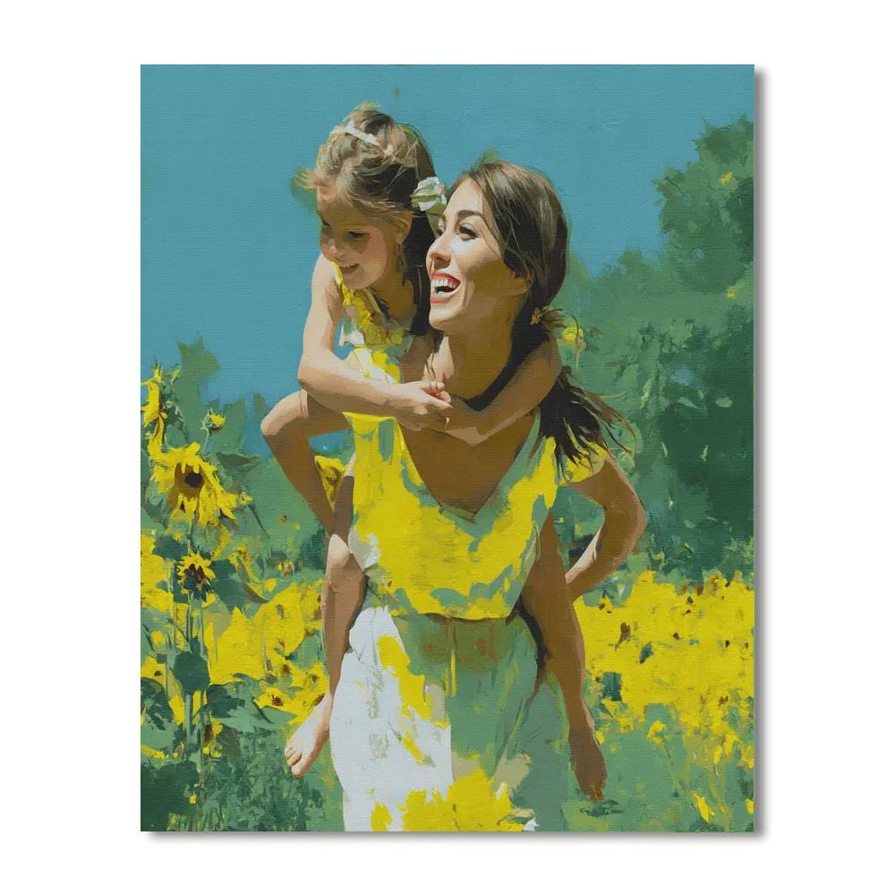 A Day In The Sunshine Numbered Painting Kits