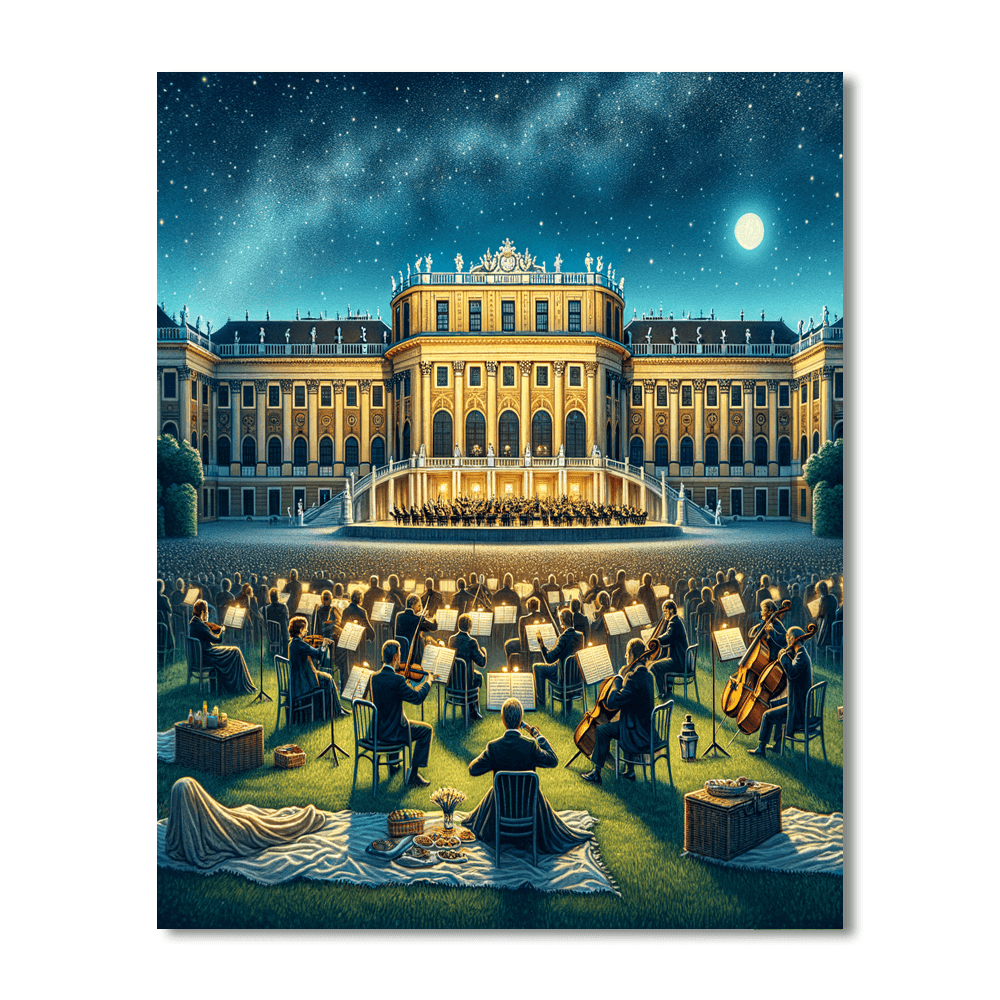 The Vienna Philharmonic Summer Night Concert Paint By Color