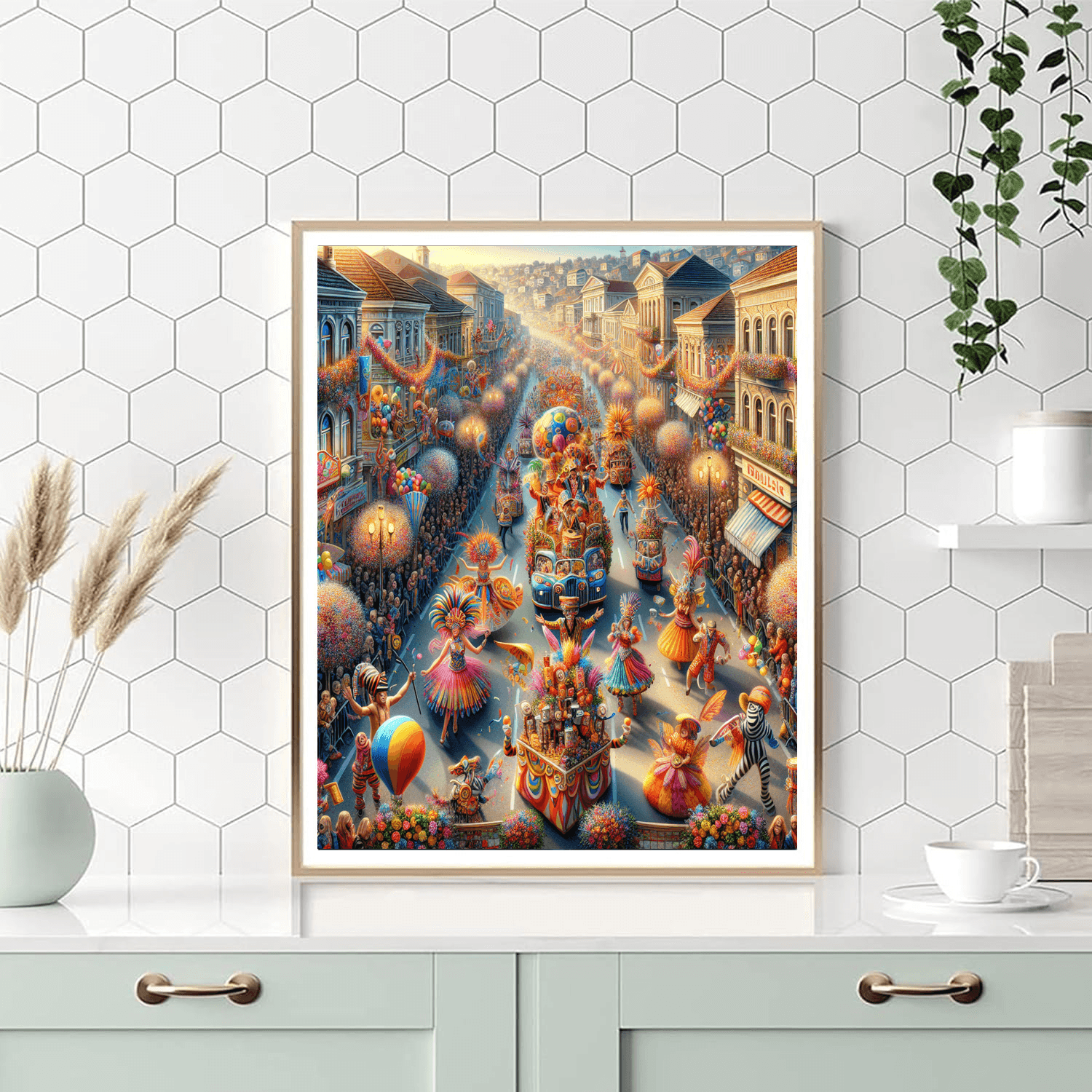 Karnaval - Rijeka, Croatia Painting By Numbers Kit