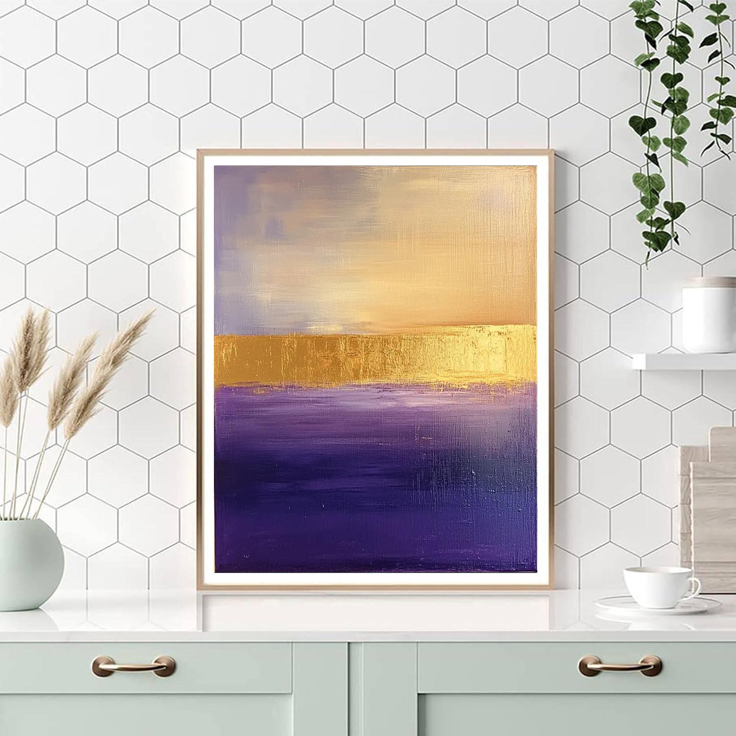 Mark Rothko Inspired Echo Of Eternity  Painting Number Kit