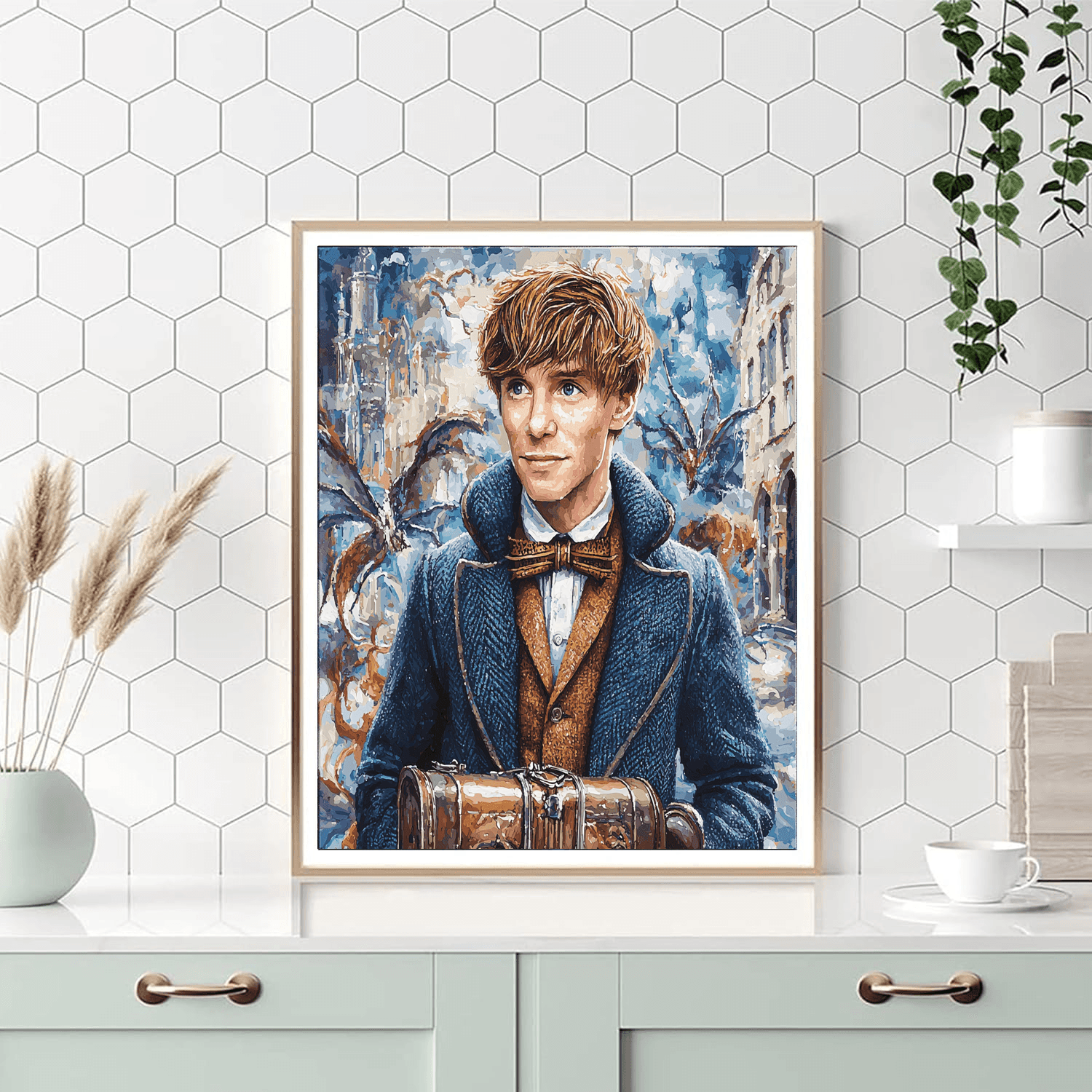 Eddie Redmayne: Navigating Magic And Minds Paint By Numbers