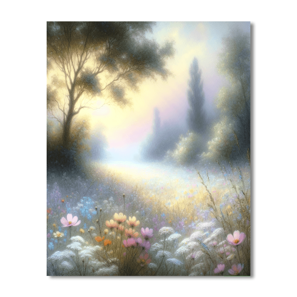 Dreamland Fantasy Meadow Number Painting