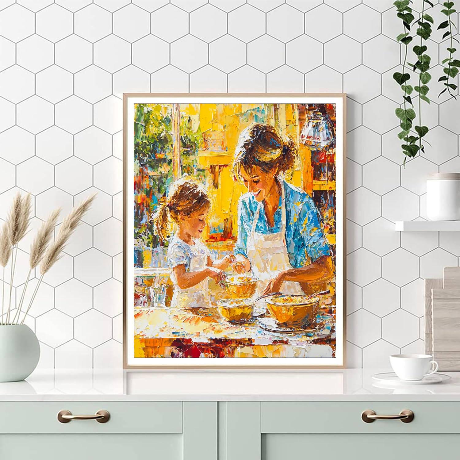 Mom's Kitchen Paint By Numbers