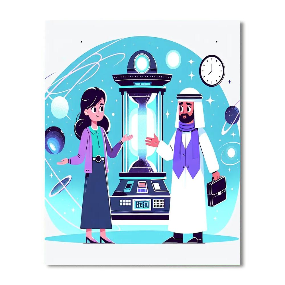 Space Time Explorers Paint By Numbers