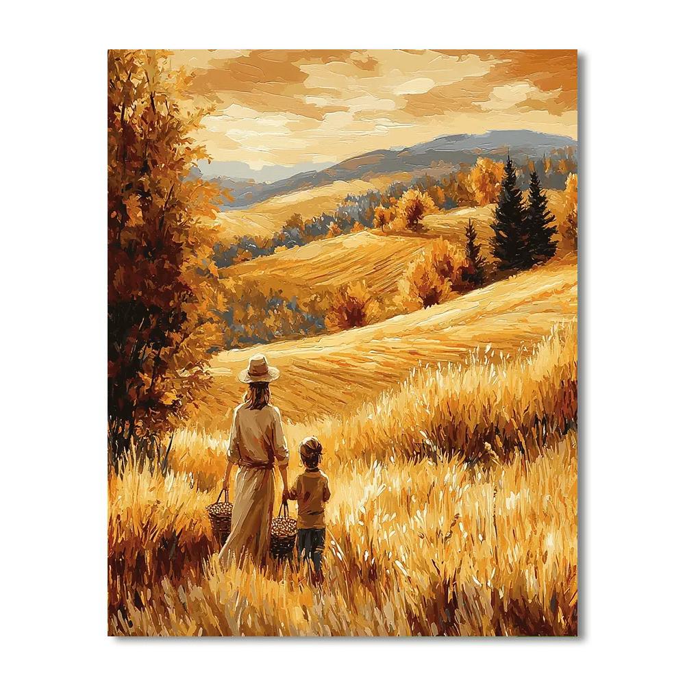 Harvest Of Memories Paint By Numbers Kits