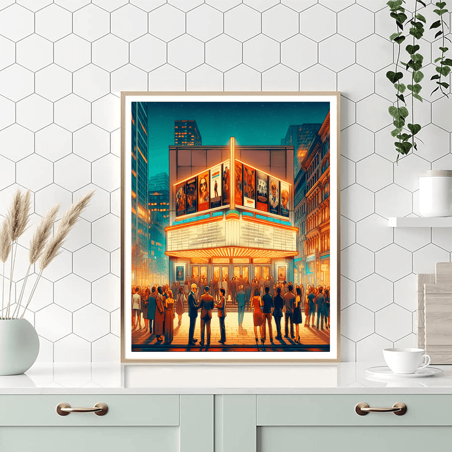 Montreal World Film Festival - Canada Paint By Numbers Art