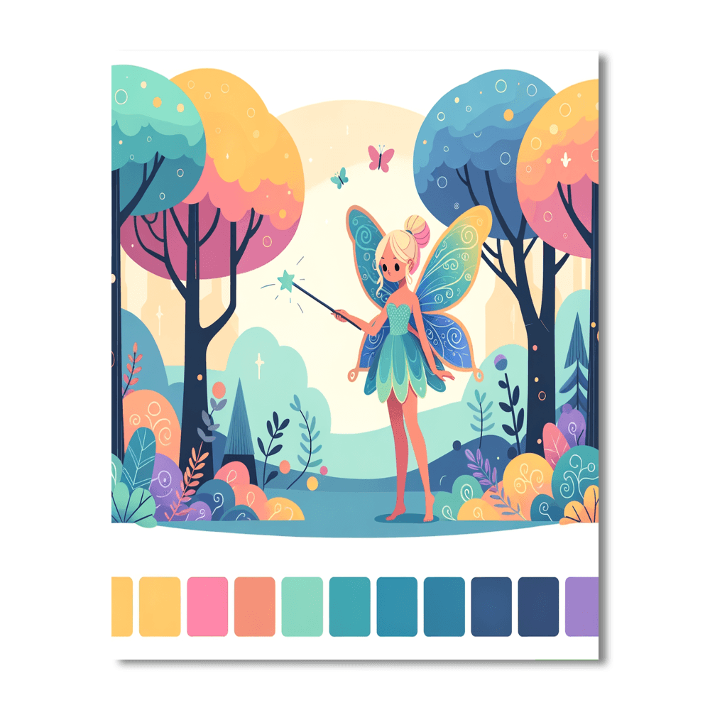 Exploring Fairyland Paint By Number