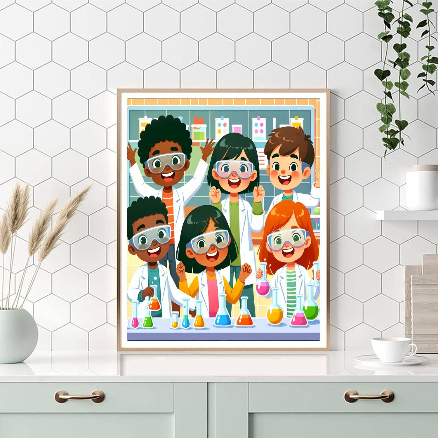 Creative Science Adventures Number Painting