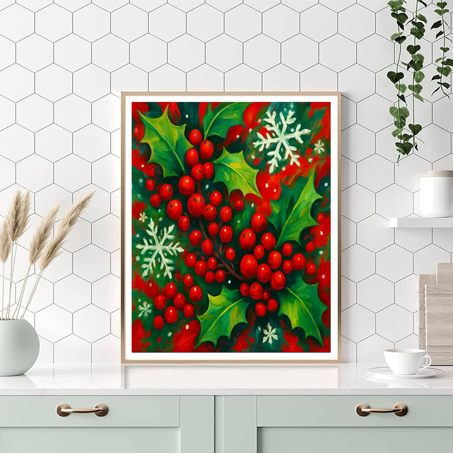 Yuletide Joy Paint By Numbers Art