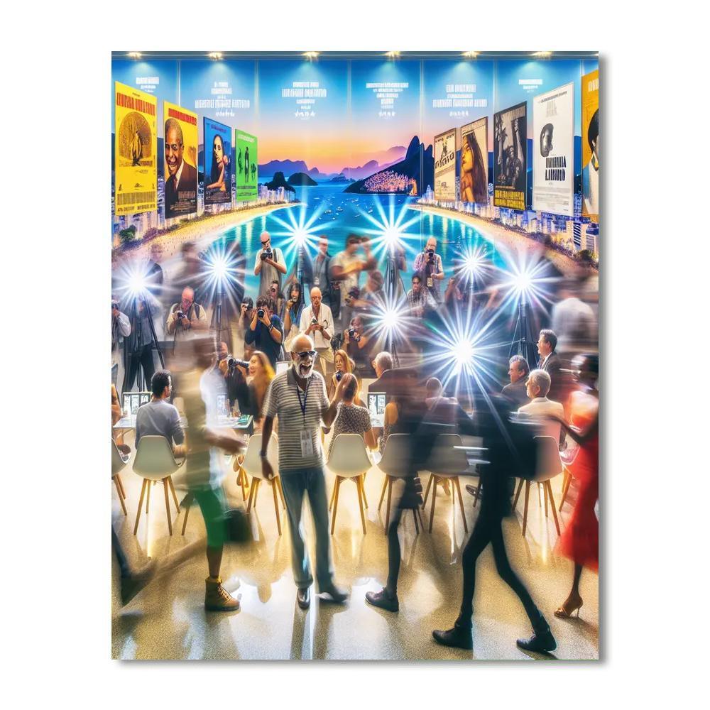 Rio De Janeiro Film Festival - Brazil Paint By Numbers Art