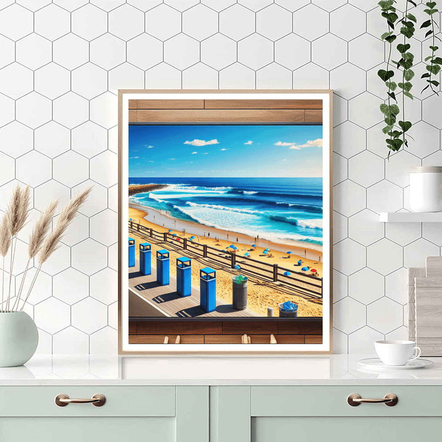 Sapphire Shore Paint By Color