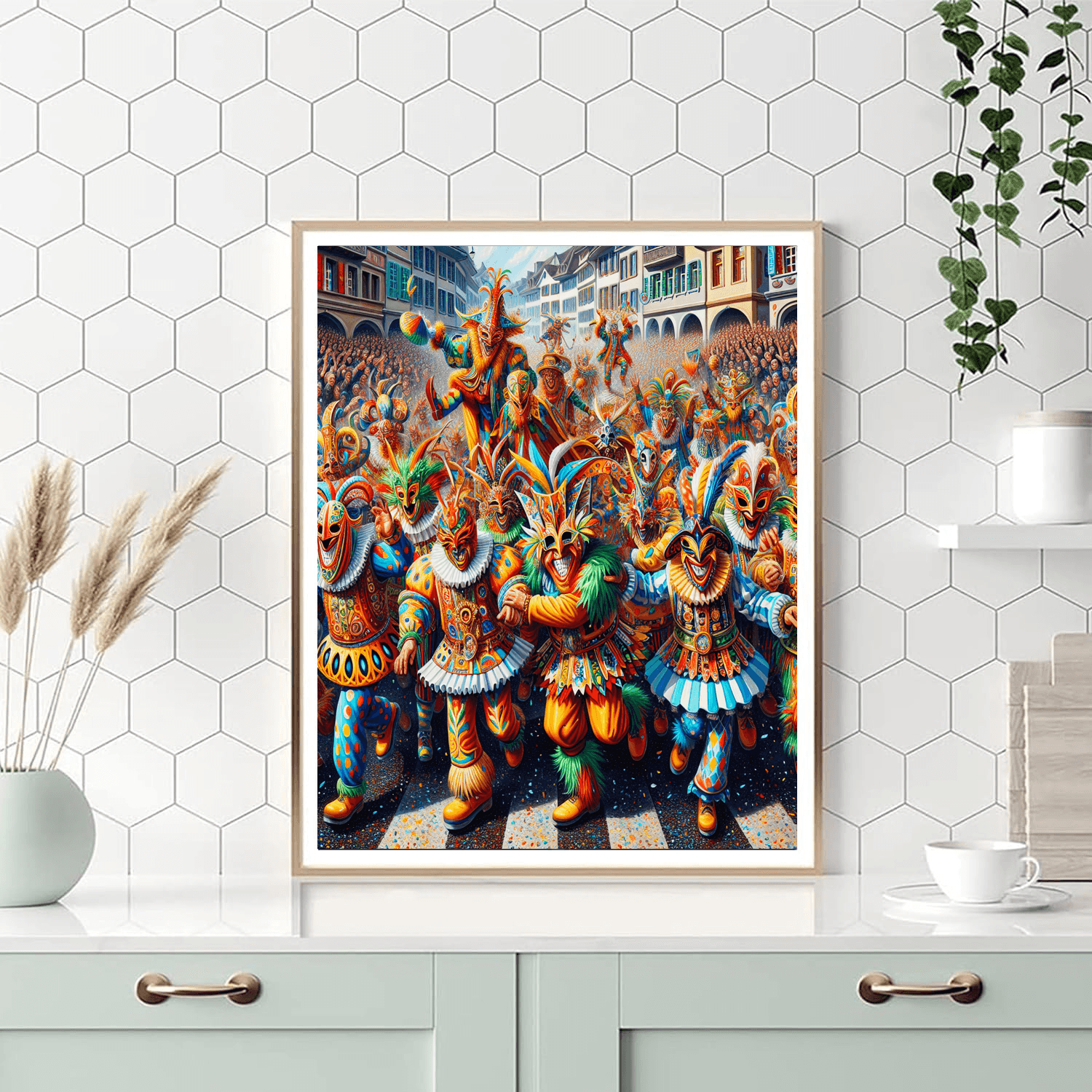 Fasnacht Festival Paint By Color