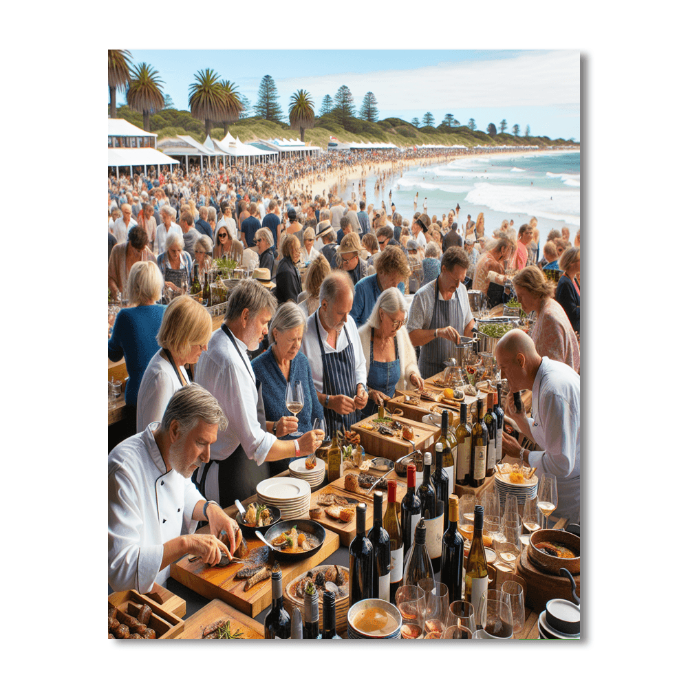 The Noosa Food And Wine Festival - Australia Paint By Numbers Kits