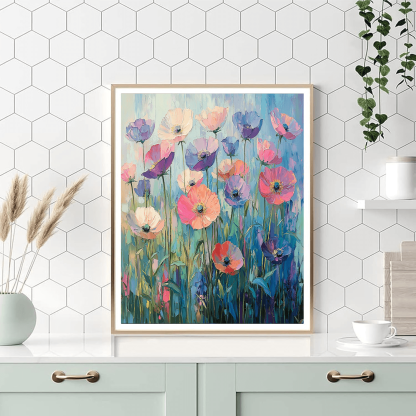 Claude Monet Inspired Dreamlike Petals  Painting By Numbers Kit