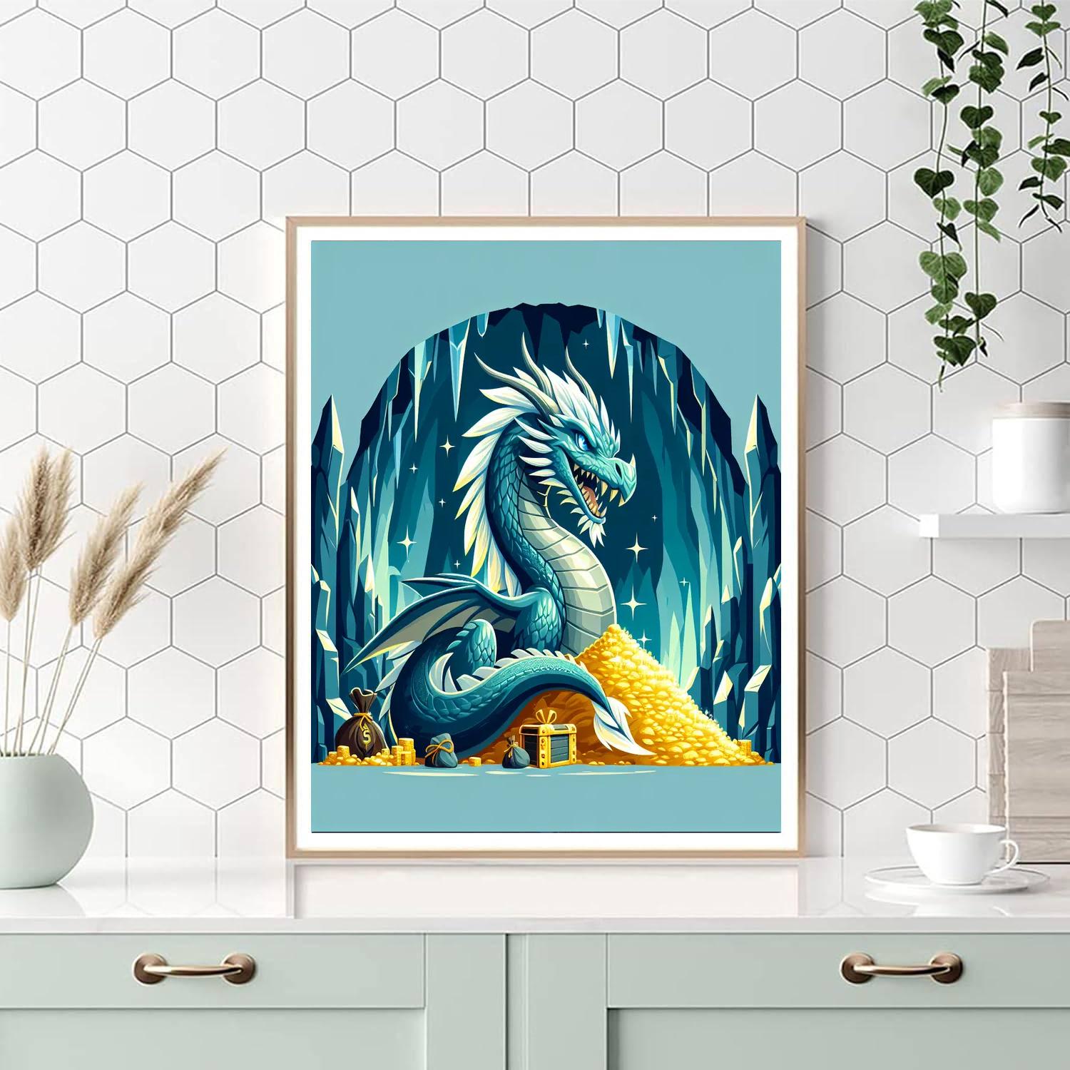 Dragon's Lair Legend Paint By Color