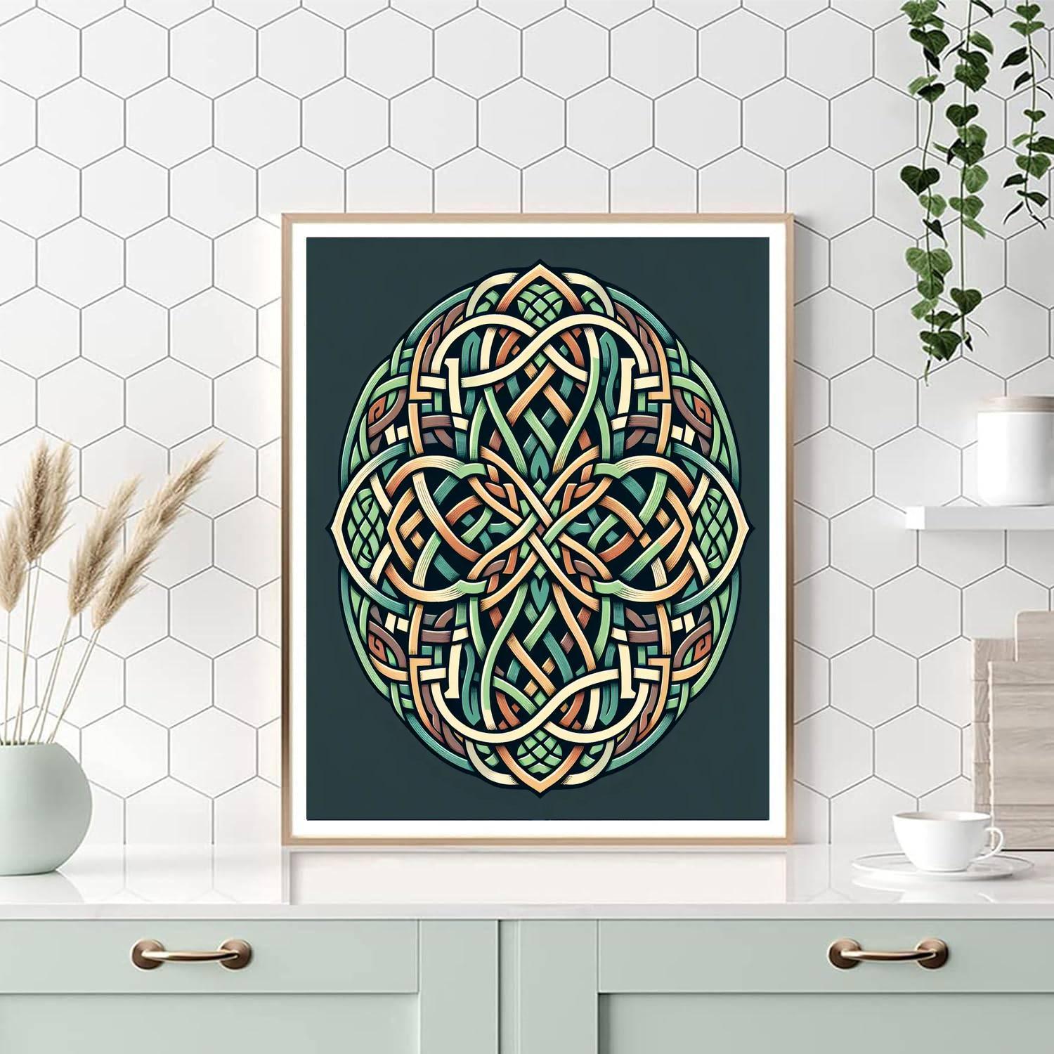 Ancient Celtic Heritage DIY Paint By Numbers