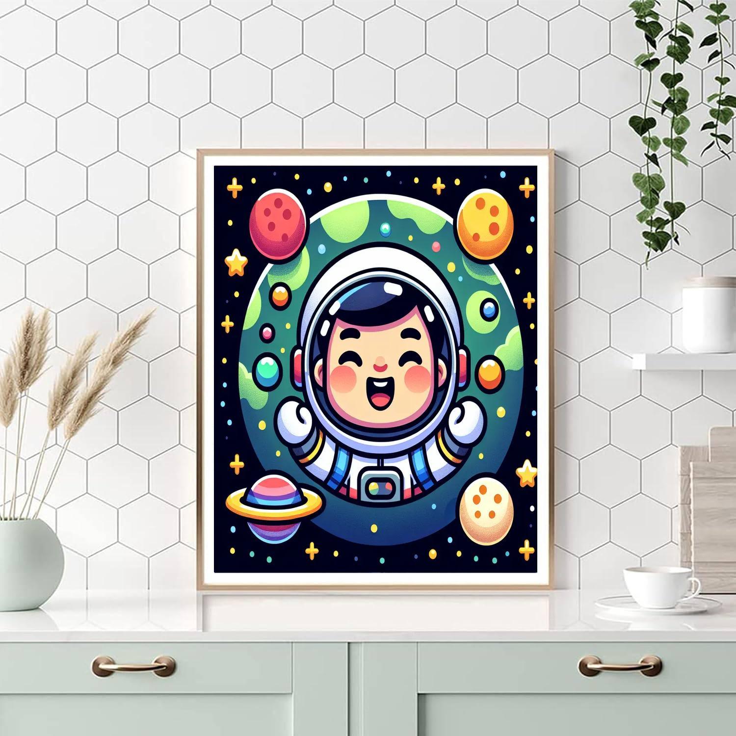 Astronaut Dream Paint By Number
