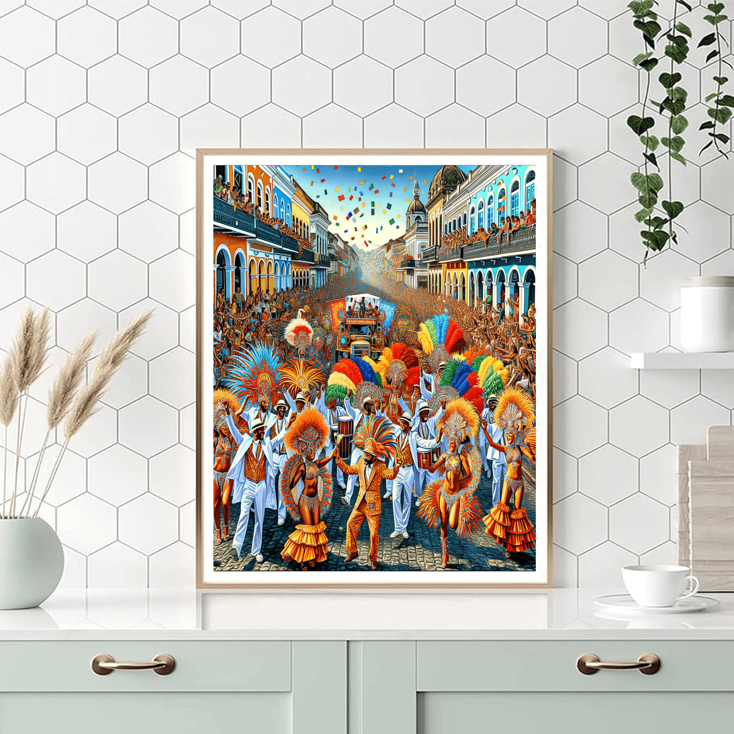 The Carnival Of Salvador Paint By Color