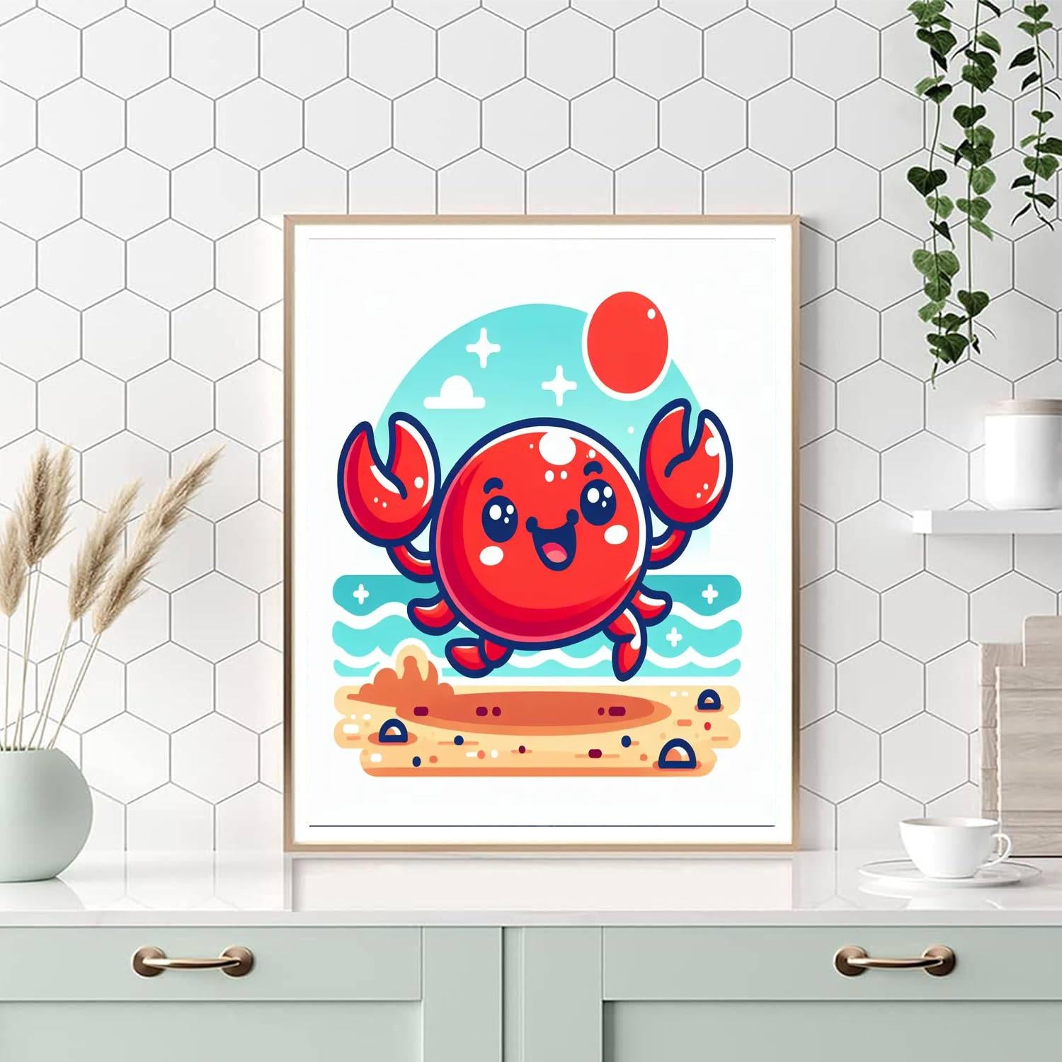 Creative Crab Paint By Number
