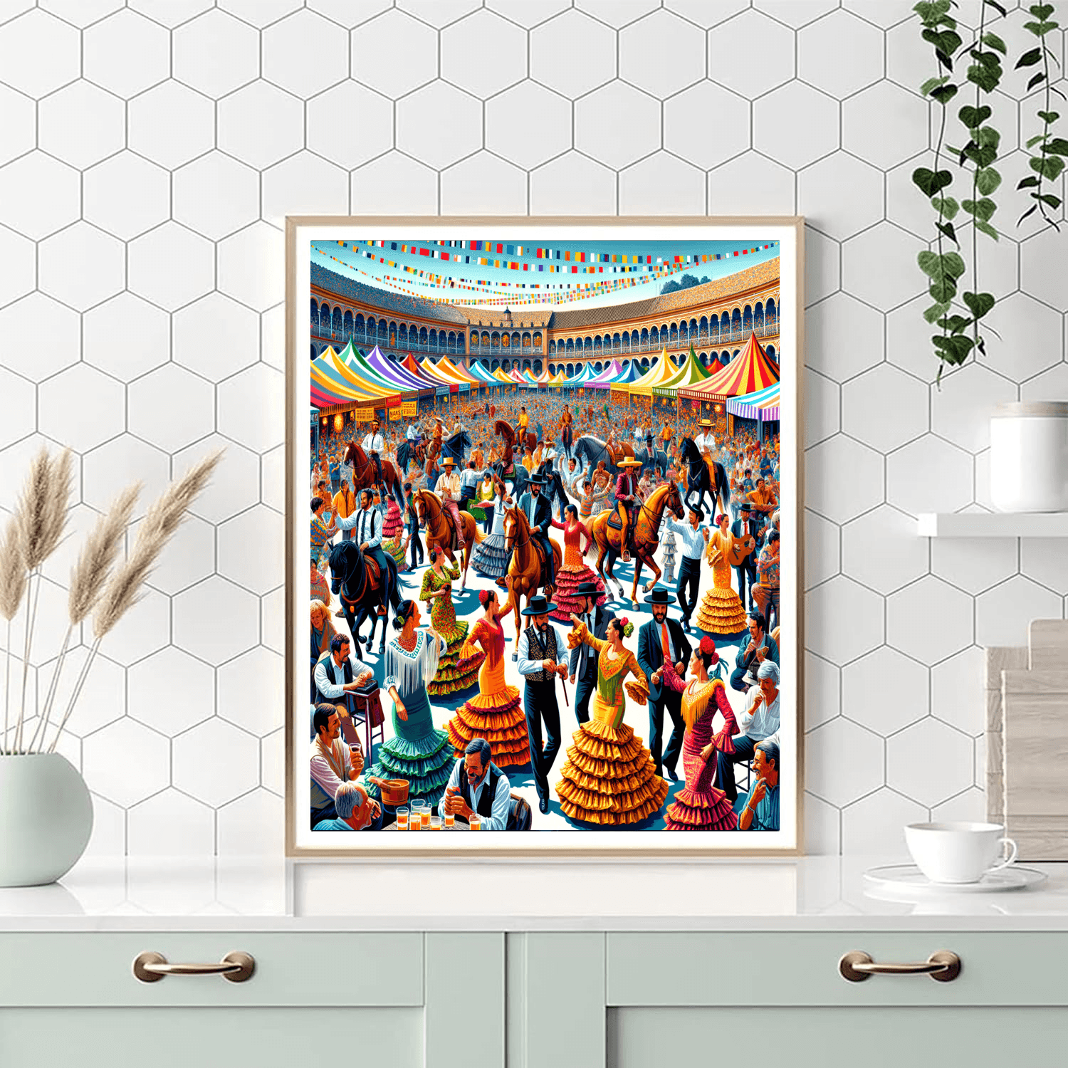 Seville Fair Painting By Numbers Kit