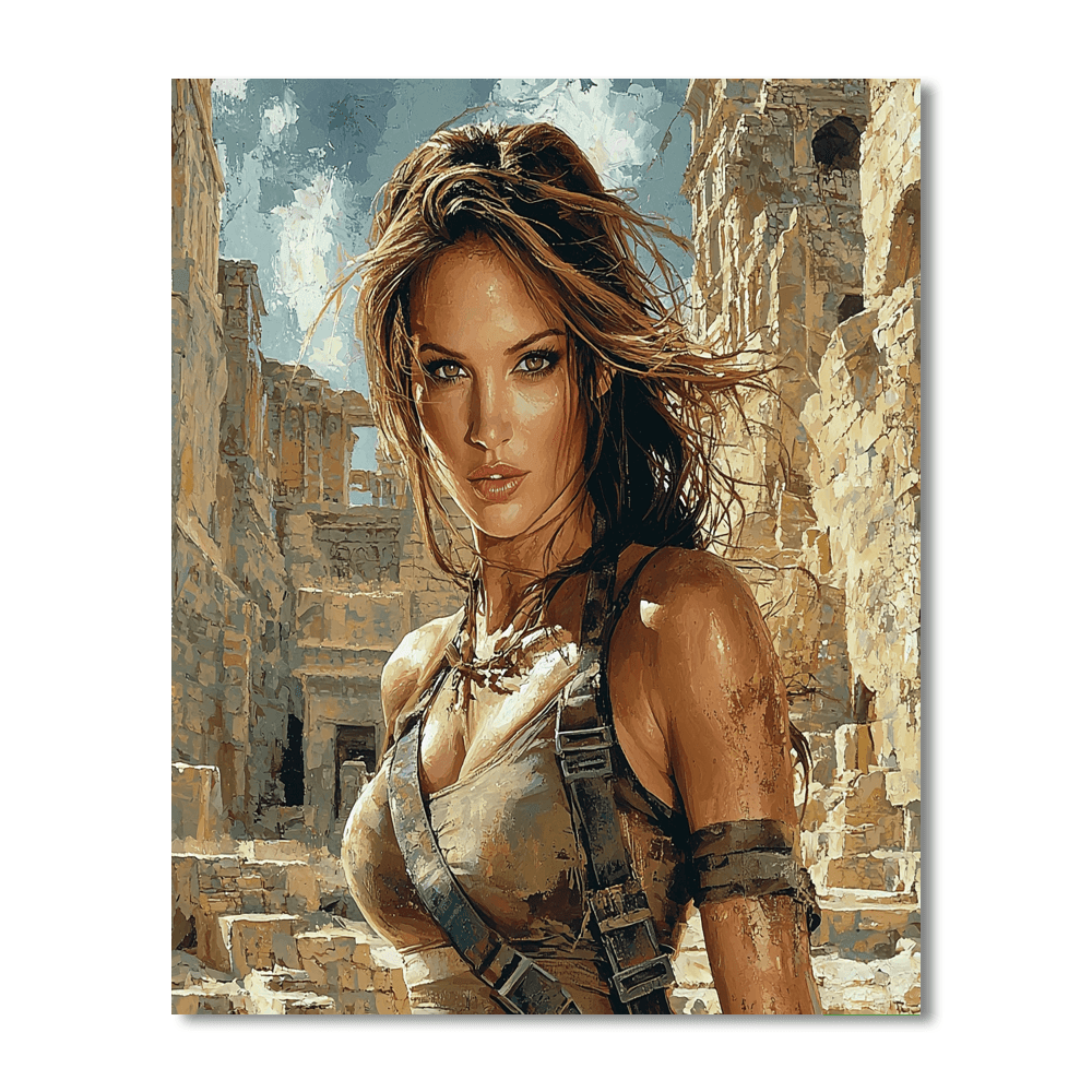 Angelina Jolie: The Adventurous Artisan Paint By Numbers