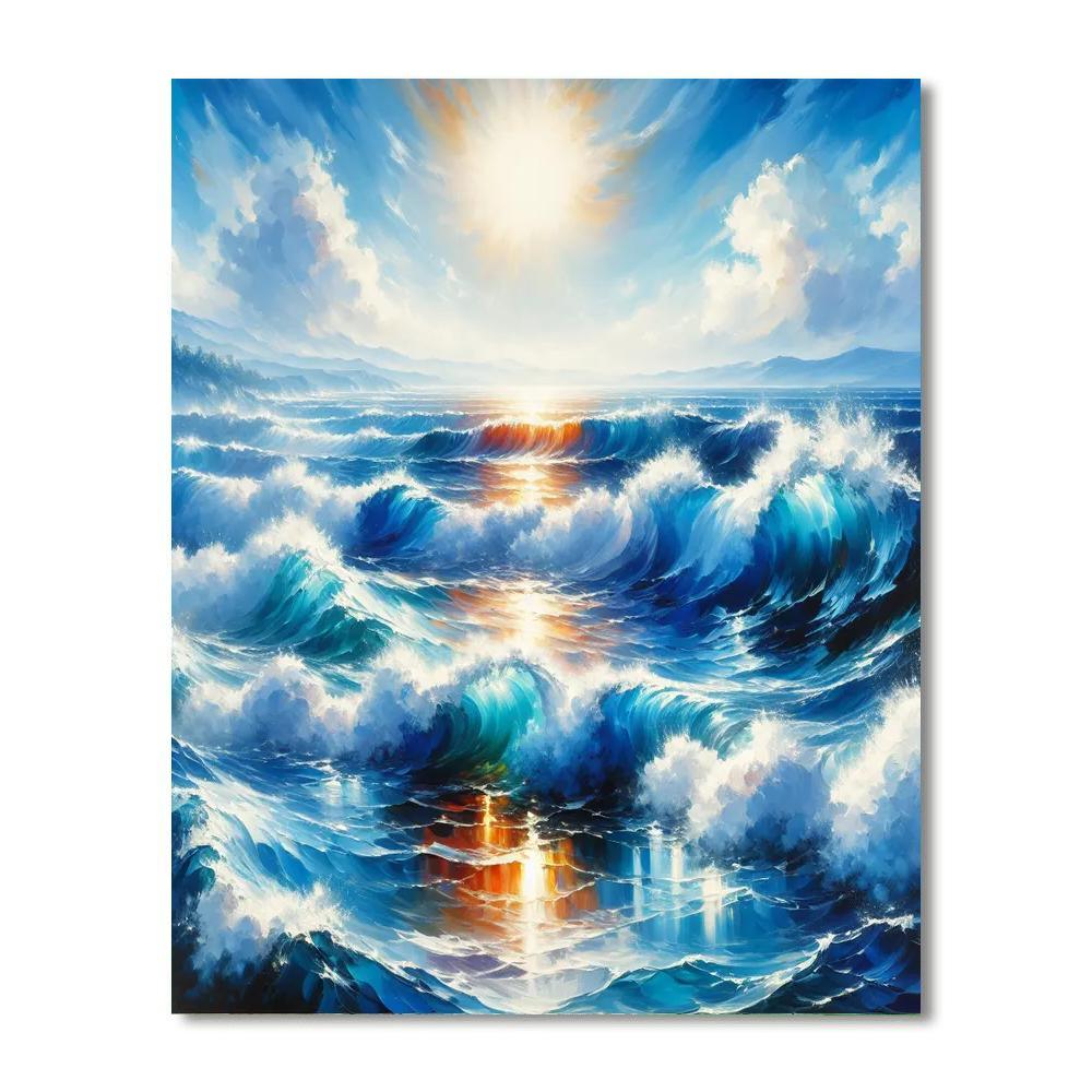 Seascape Bliss Paint By Numbers Kits