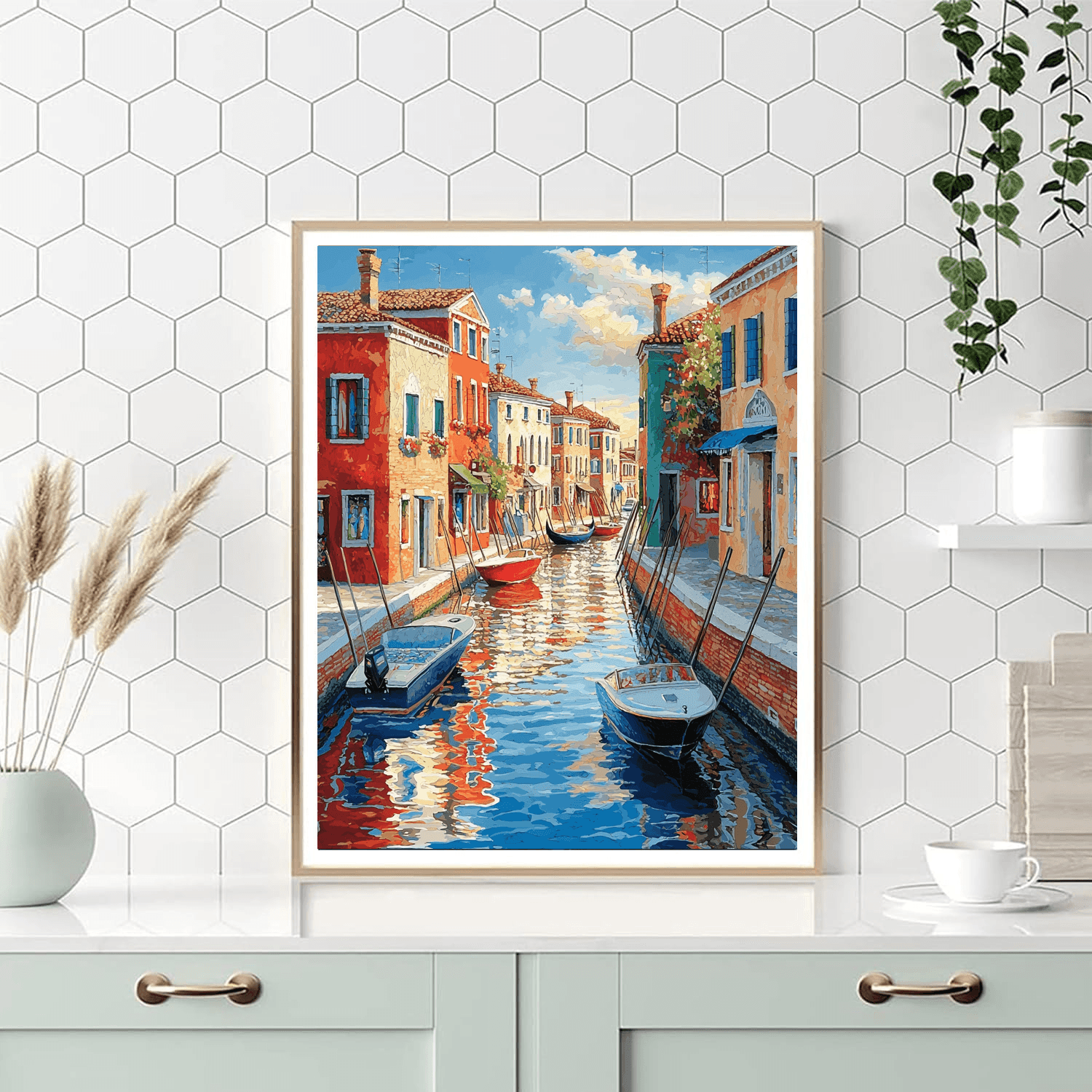 Murano Island - Venice Numbered Painting Kits