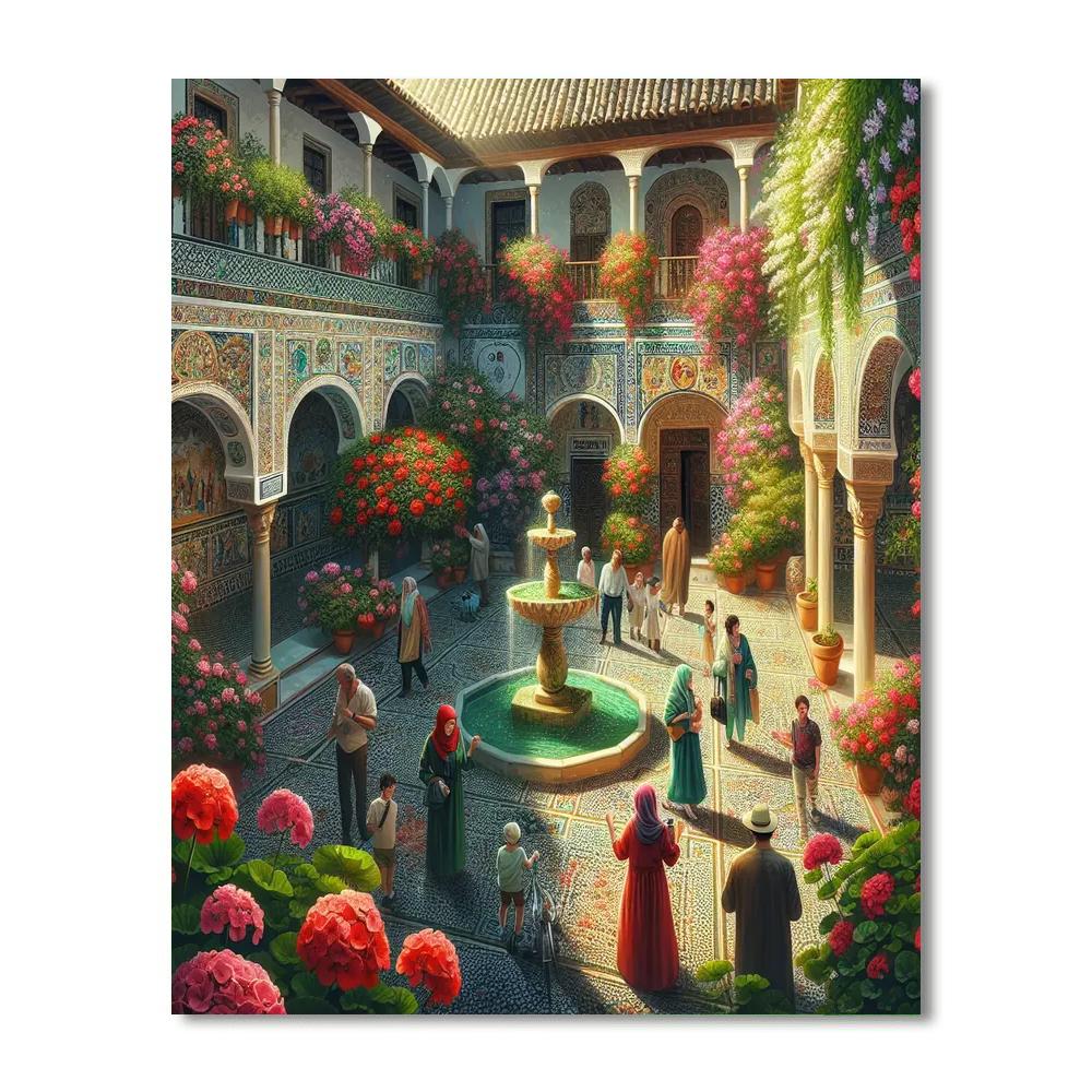 Festival Of The Patios - Córdoba Paint By Numbers