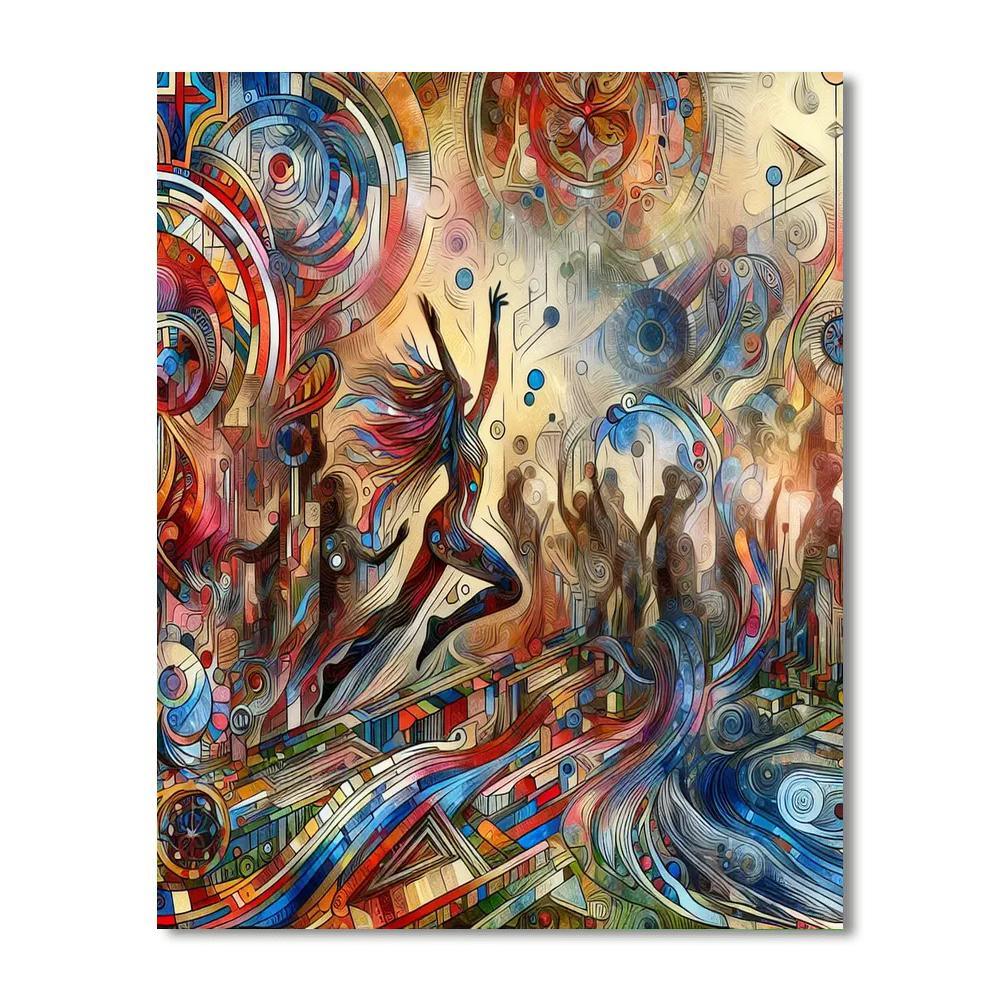 Bohemian Gypsy Wanderlust Paint By Numbers Art