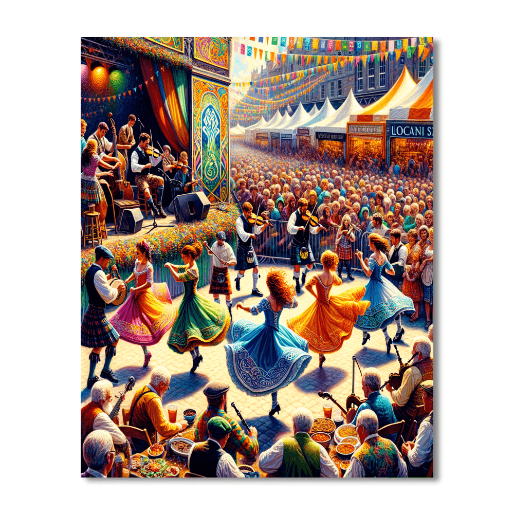 Celtic Fest Vancouver - Canada Numbered Painting Kits