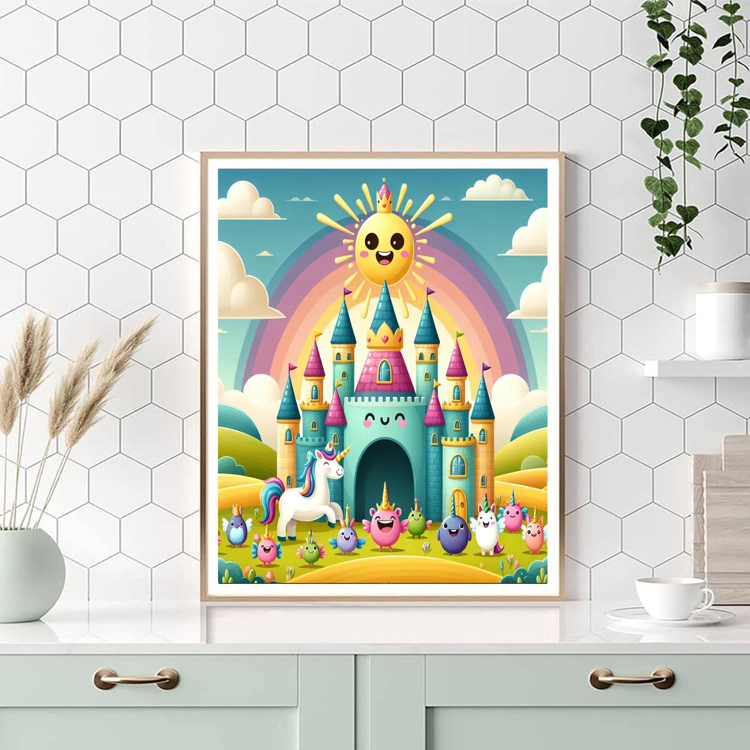 Charming Little Fairy Tale Paint By Numbers Art