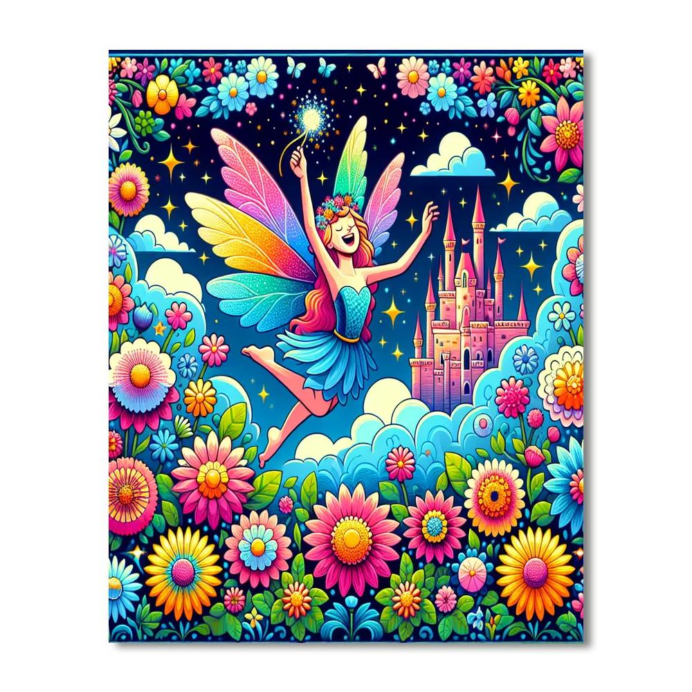 Whimsical Fairytale World Paint By Numbers