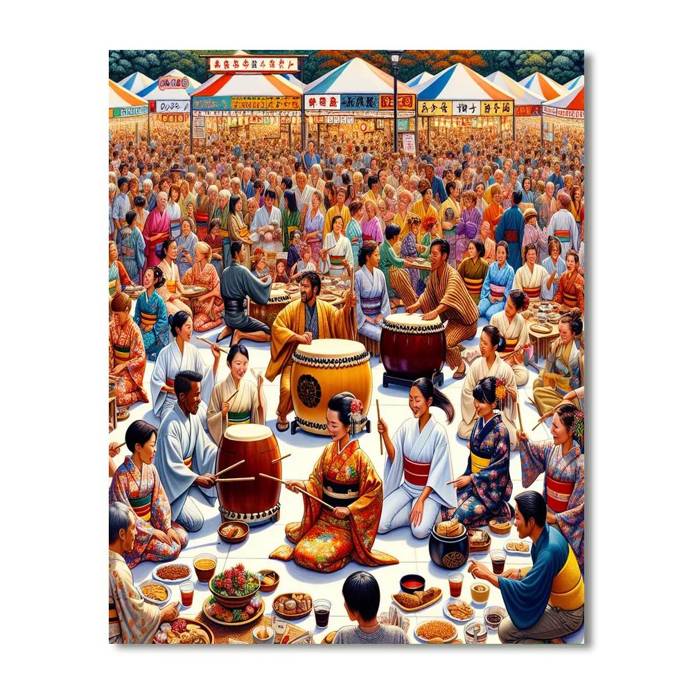 Matsuri Japan Festival - Sydney, Australia Paint By Number